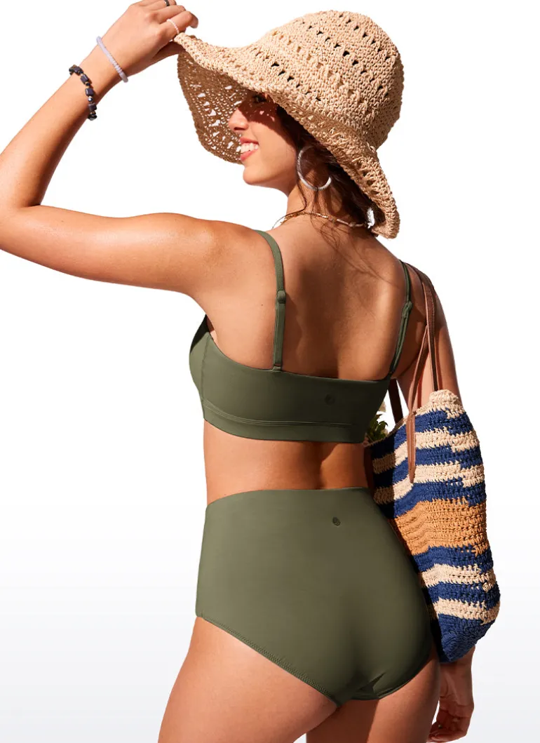 Adjustable Strap Padded Bikini Top