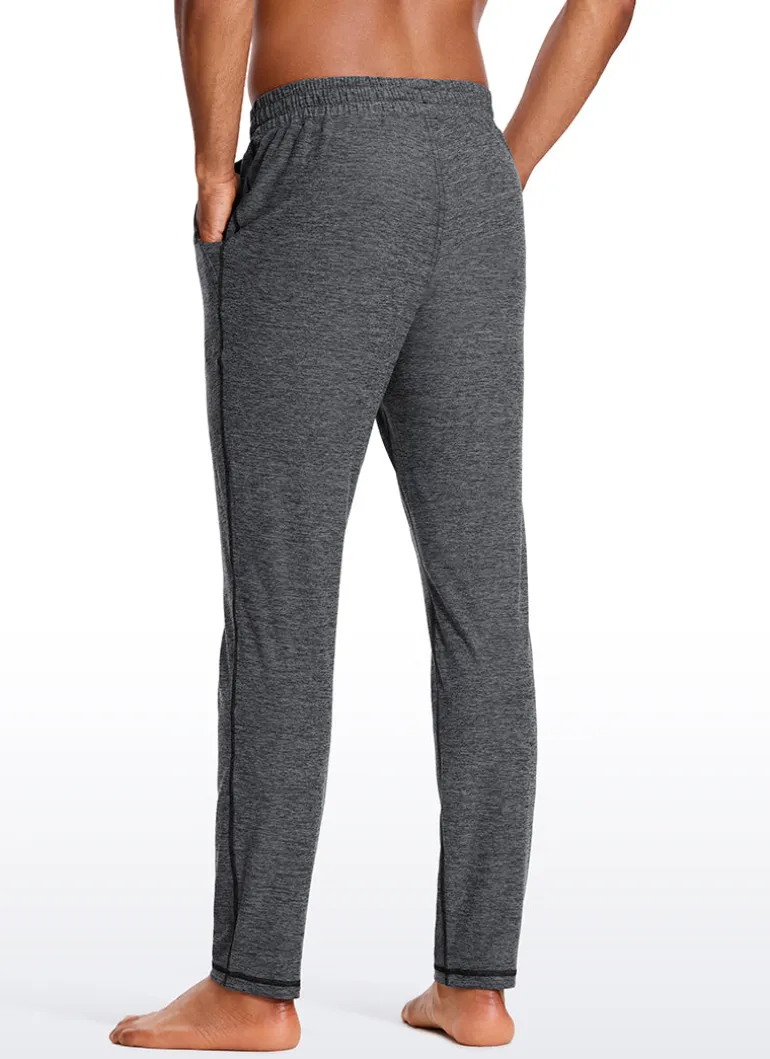 Brushed Lightweight Lounge Sweatpants with Pockets 30"
