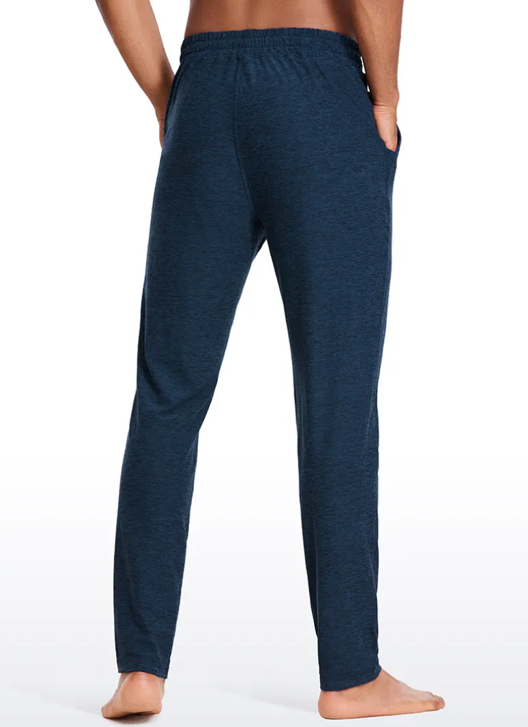 Brushed Lightweight Lounge Sweatpants with Pockets 30"