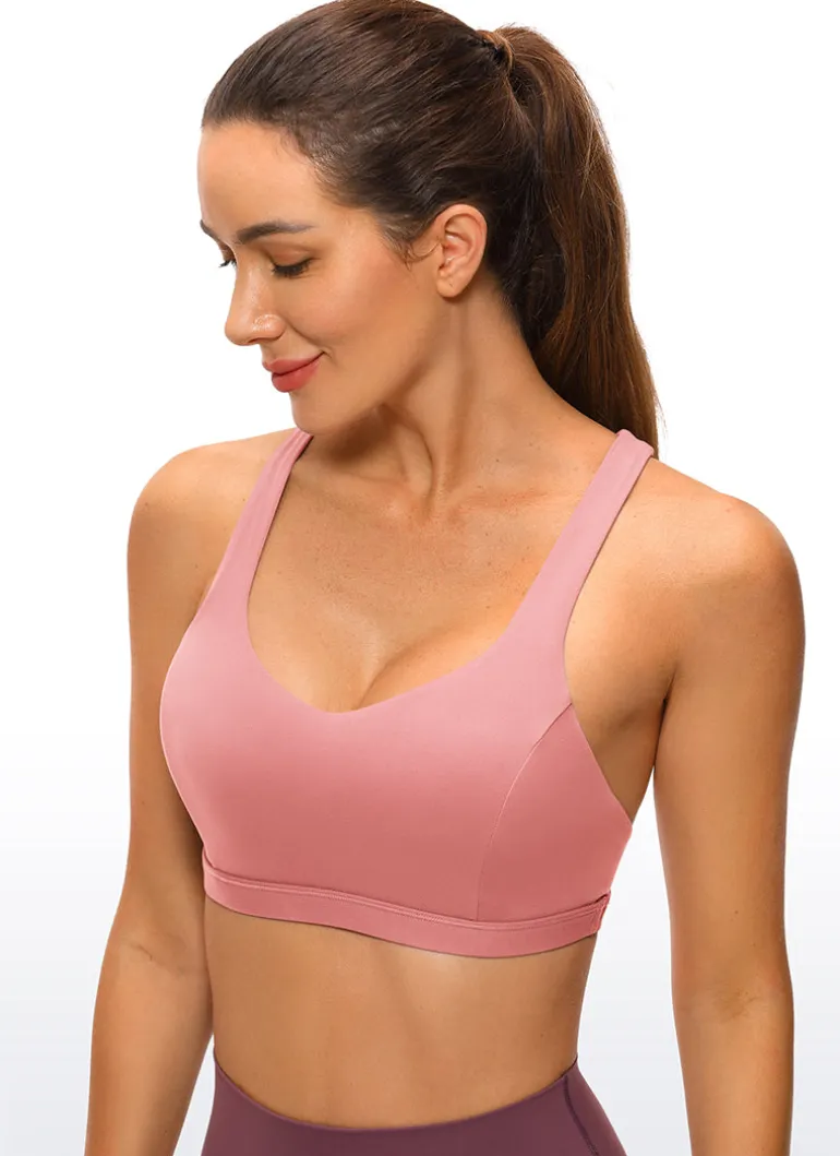 Brushed Nakedfeel Bra Criss Cross Back