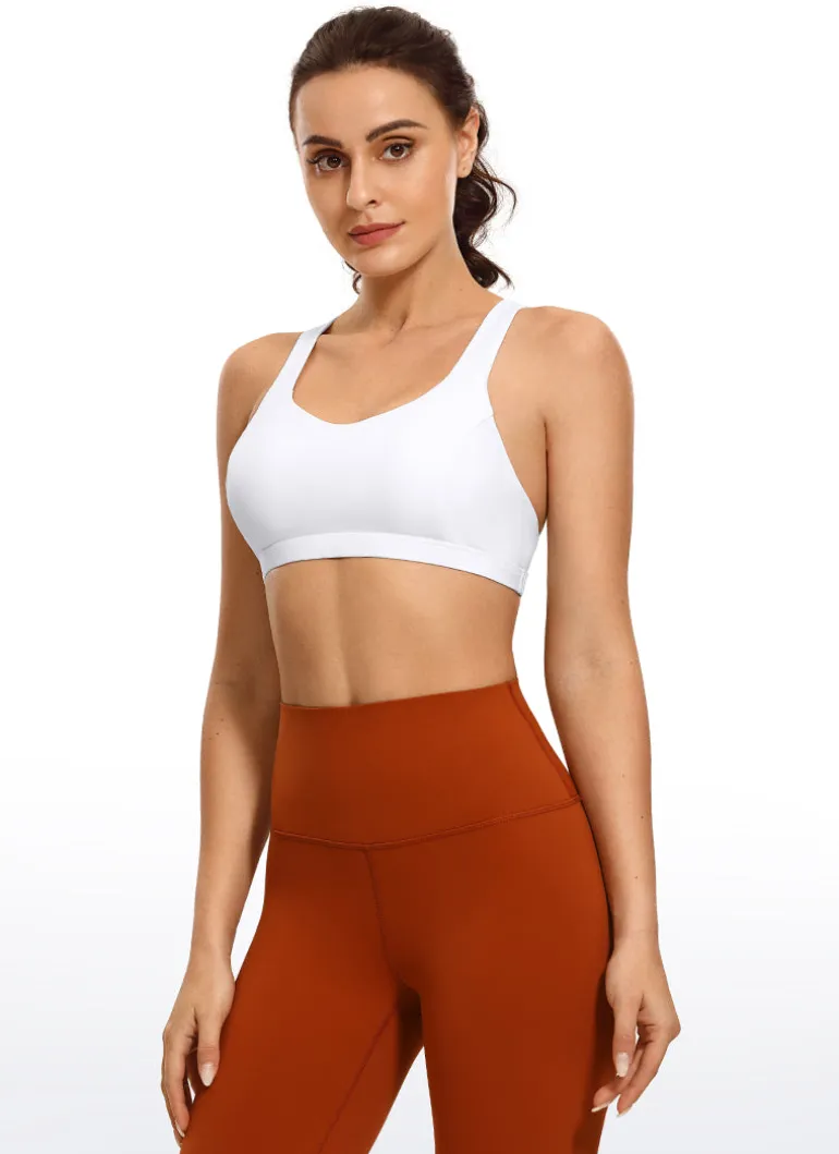 Brushed Nakedfeel Bra Criss Cross Back