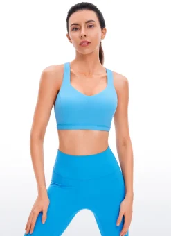 Brushed Nakedfeel Bra Criss Cross Back