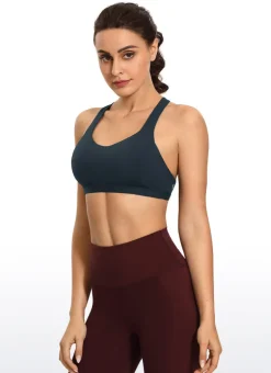 Brushed Nakedfeel Bra Criss Cross Back