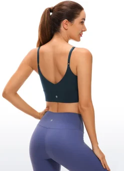Brushed Nakedfeel Longline Adjustable Bra