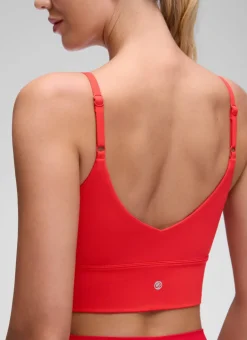 Brushed Nakedfeel Longline Adjustable Bra