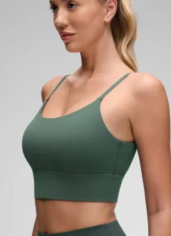 Brushed Nakedfeel Longline Adjustable Bra