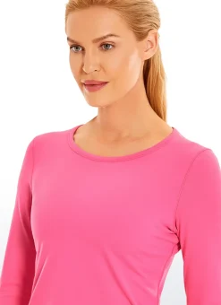 Brushed Thumbhole Cropped Long Sleeve