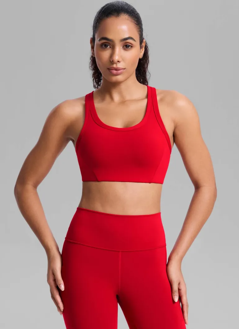Butterbreeze U Neck Racerback Sports Bra