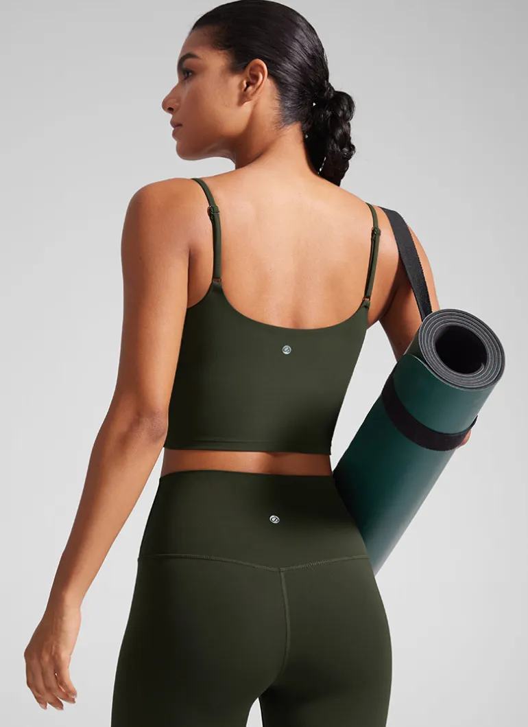 Butterlift® Built in Bra Cropped Tank