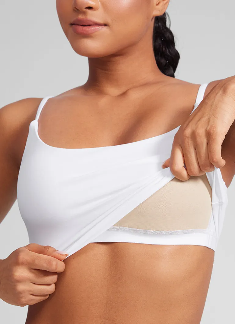 Butterlift® Built in Bra Cropped Tank