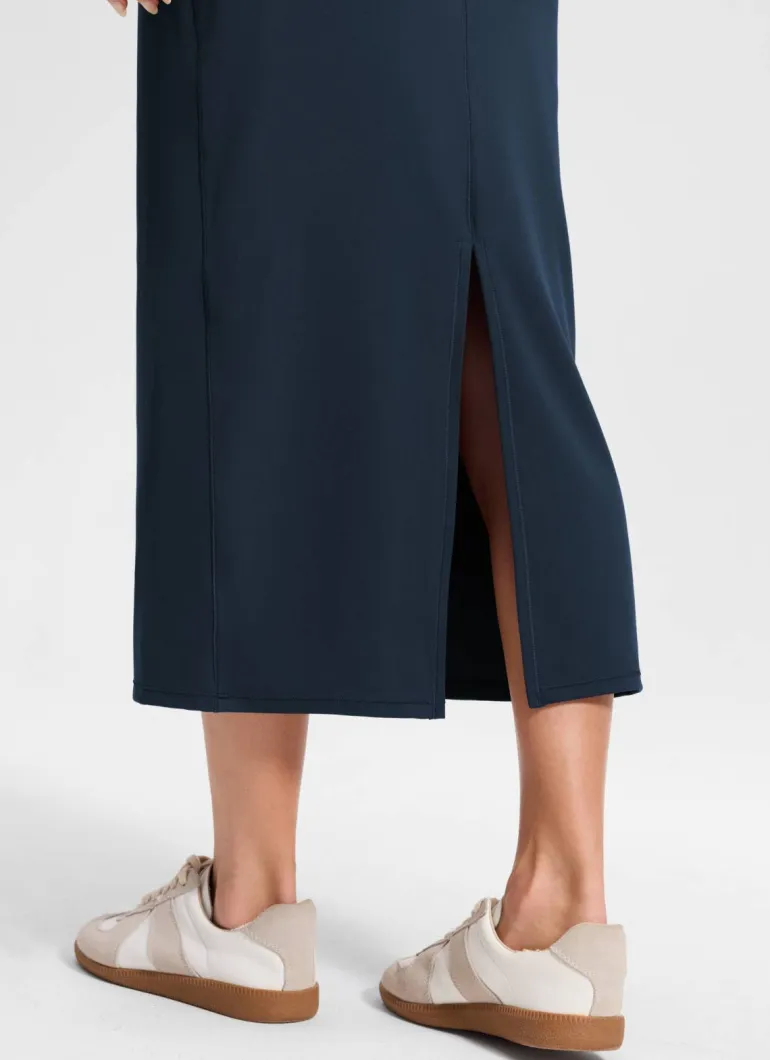 Butterlift® High Rise Back Slit Maxi Pencil Skirt