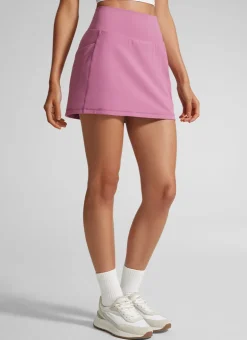 Butterlift® High Rise Pocket A Line Skirt 15''