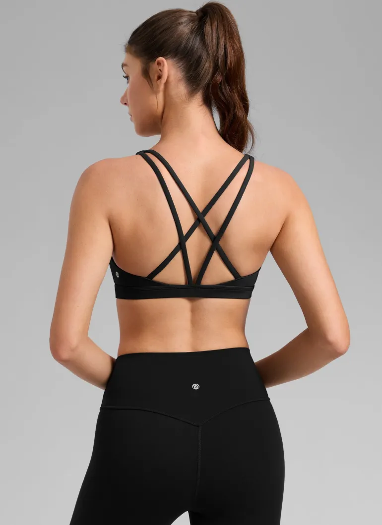 Butterlift® Low Cut U Neck Strappy Sports Bra