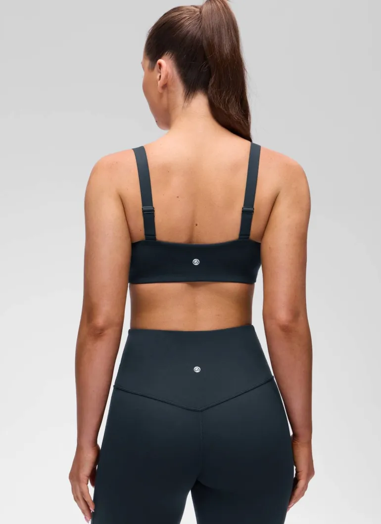 Butterluxe Adjustable Wide Strap Sports Bra
