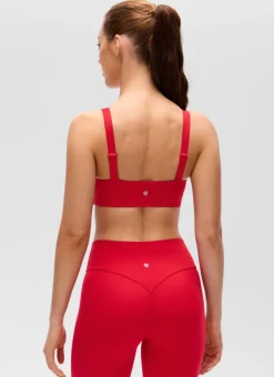 Butterluxe Adjustable Wide Strap Sports Bra