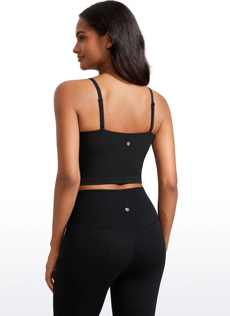 Butterluxe Built in Bra Adjustable Strap Tank