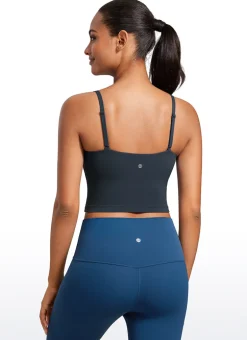 Butterluxe Built in Bra Adjustable Strap Tank