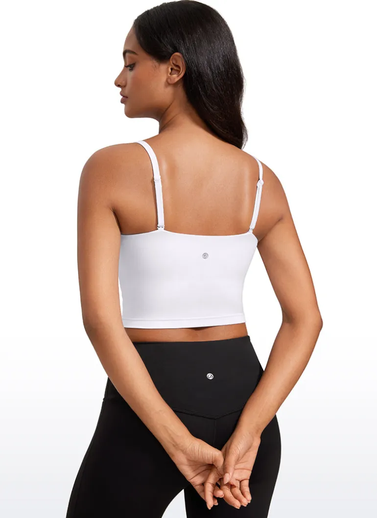 Butterluxe Built in Bra Adjustable Strap Tank