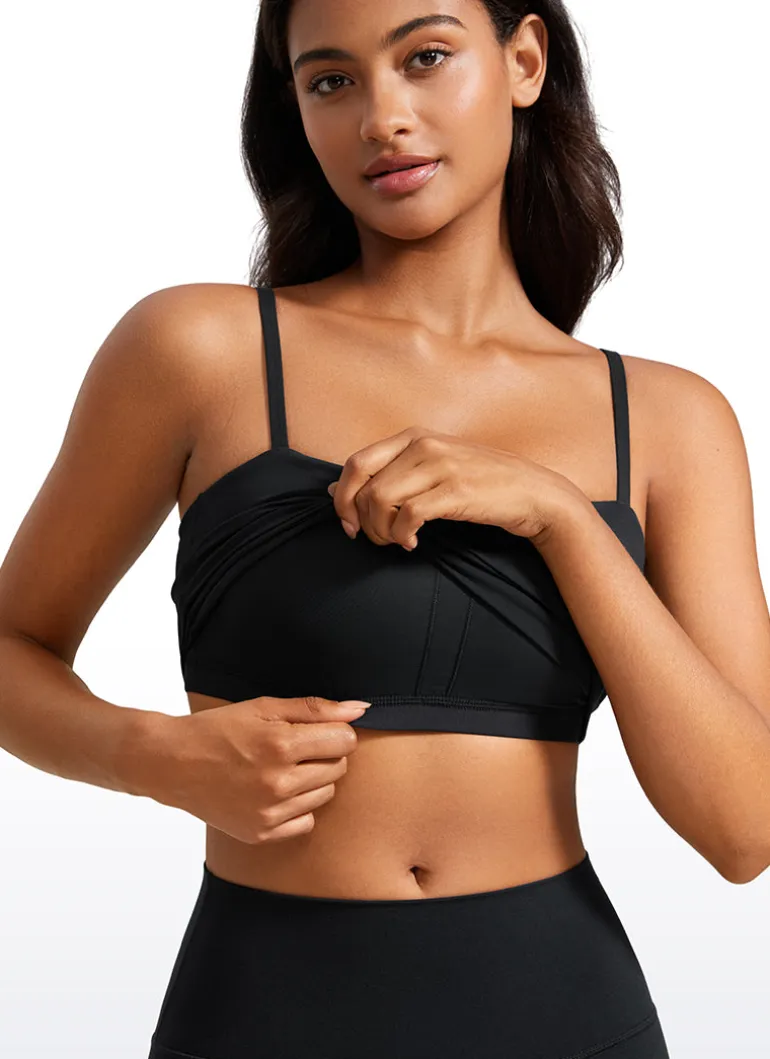 Butterluxe Built in Bra Adjustable Strap Tank