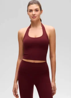 Butterluxe Built in Bra Halter Tank