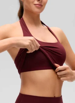 Butterluxe Built in Bra Halter Tank