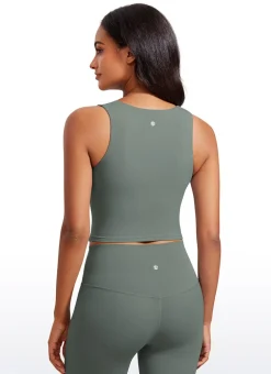 Butterluxe Built in Bra Longline Tank