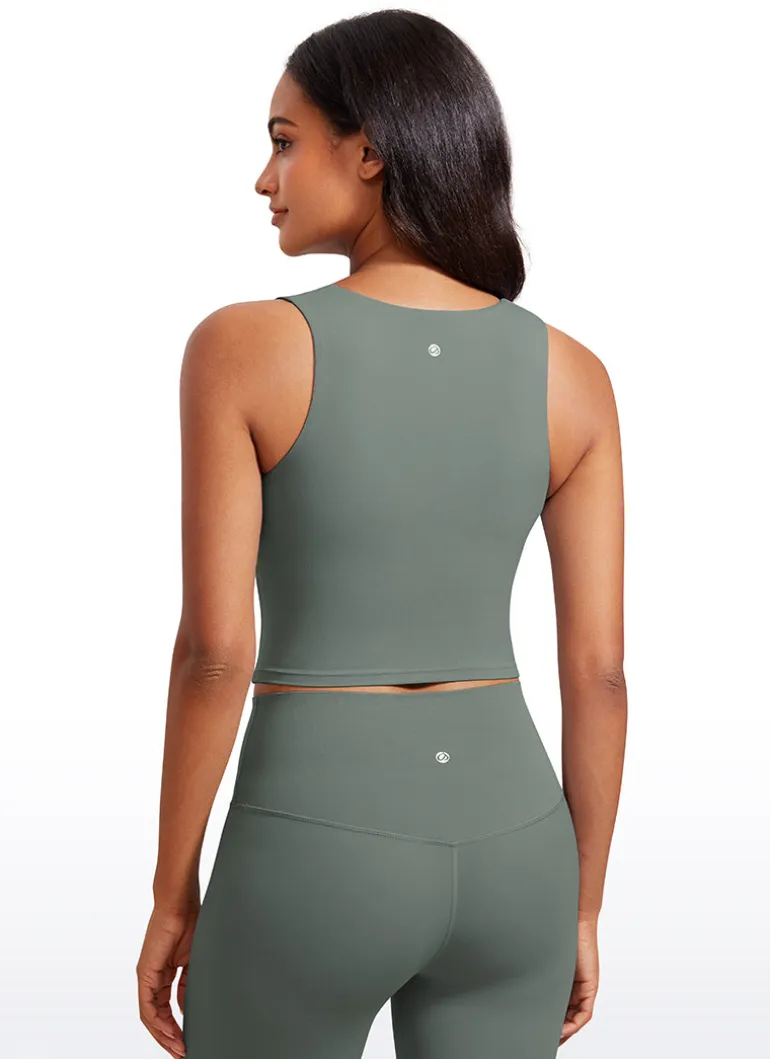 Butterluxe Built in Bra Longline Tank