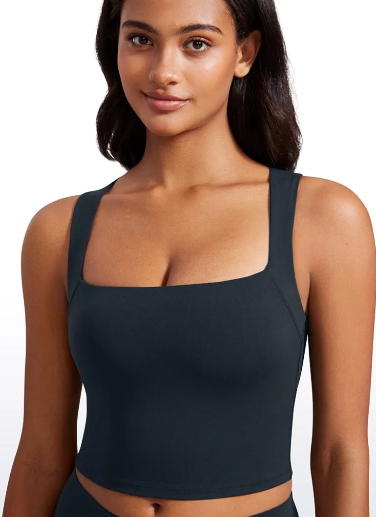 Butterluxe Built in Bra Longline Tank