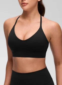Butterluxe Cross Back Longline Sports Bra