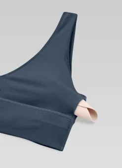 Butterluxe Deep V Neck Longline Sports Bra