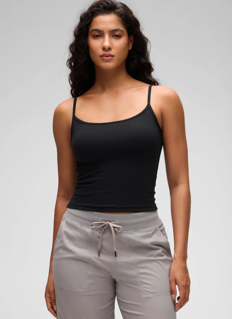 Butterluxe Double Lined Adjustable Strap Tank