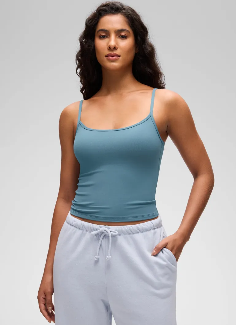 Butterluxe Double Lined Adjustable Strap Tank