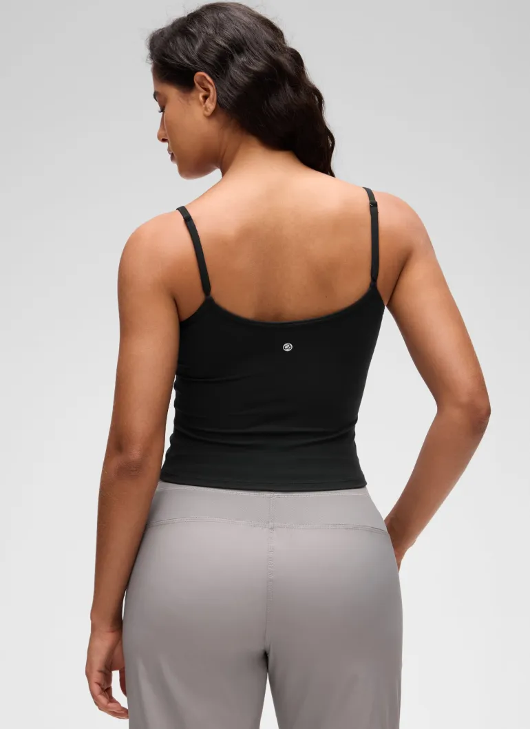 Butterluxe Double Lined Adjustable Strap Tank