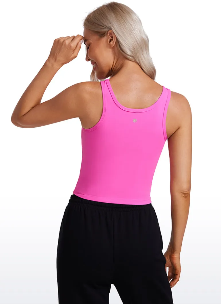 Butterluxe Double Lined Scoop Neck Tank