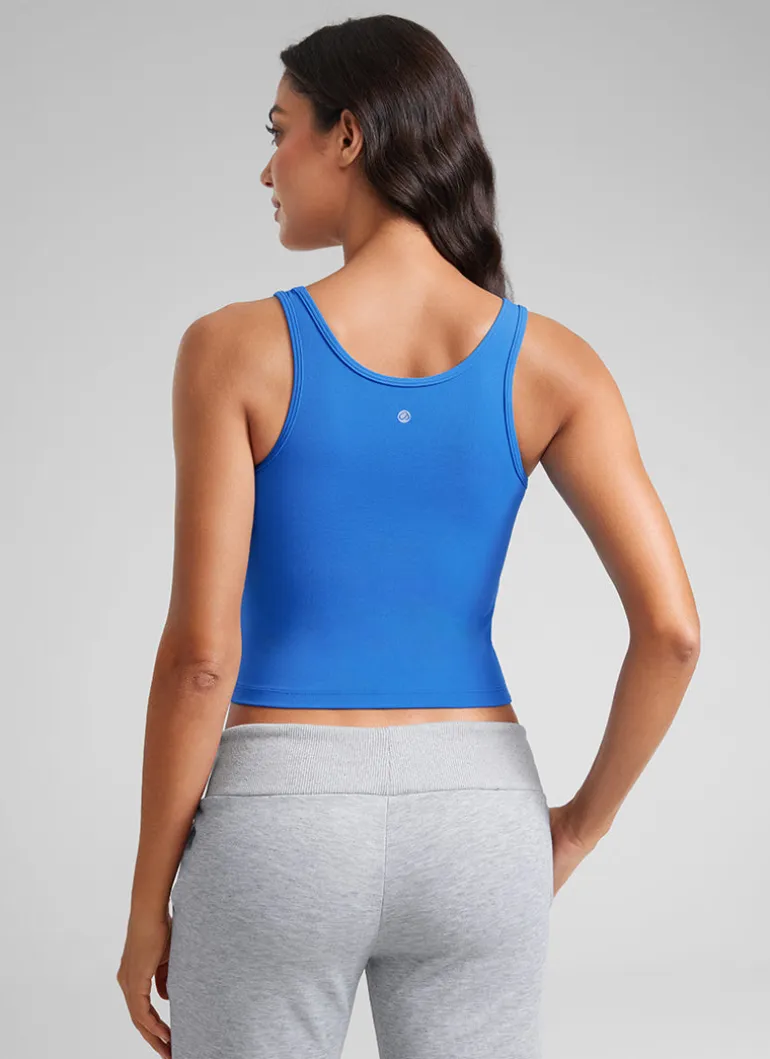 Butterluxe Double Lined Scoop Neck Tank