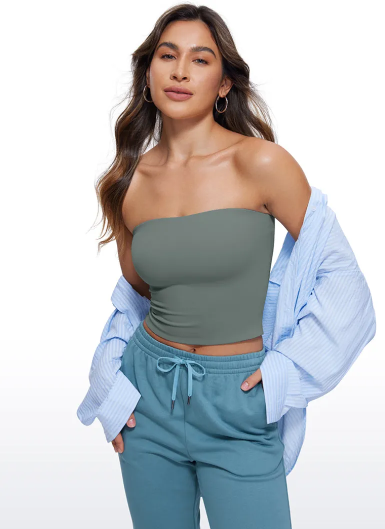 Butterluxe Double Lined Strapless Top