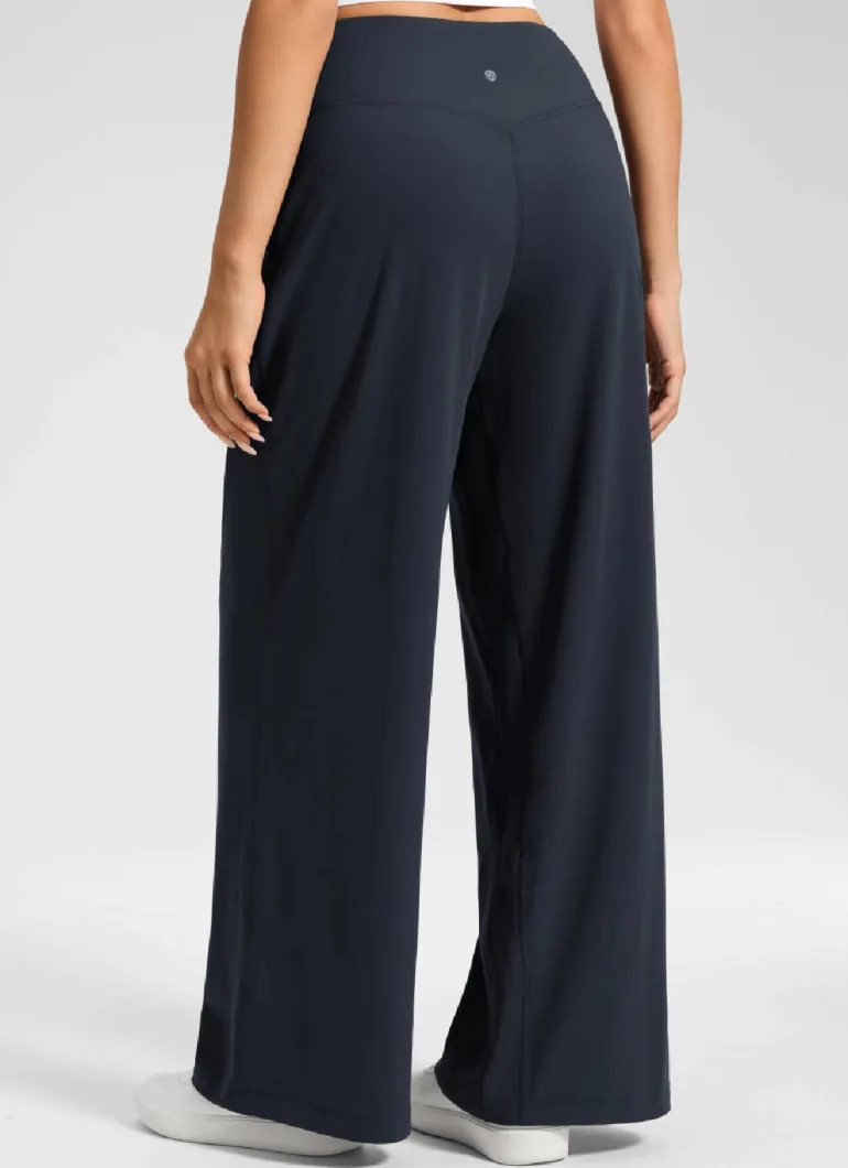 Butterluxe Front Pleated Pocket Palazzo Pant 30"