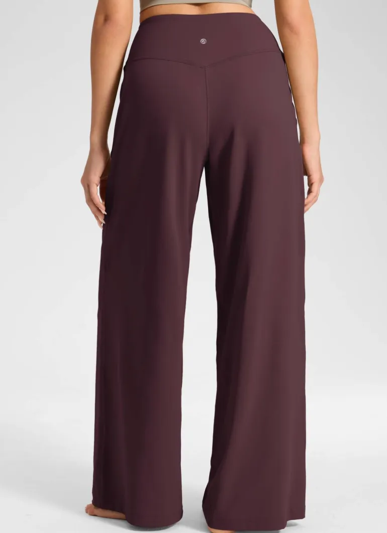 Butterluxe Front Pleated Pocket Palazzo Pant 30"