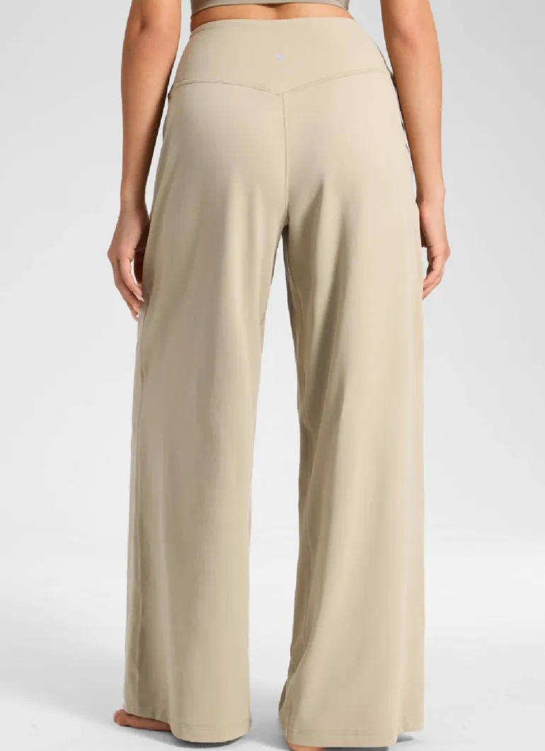 Butterluxe Front Pleated Pocket Palazzo Pant 30"