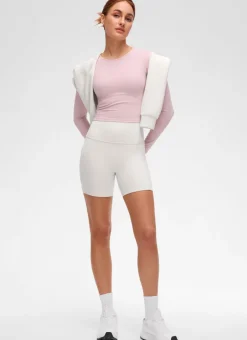 Butterluxe Front Seam Cropped Long Sleeve