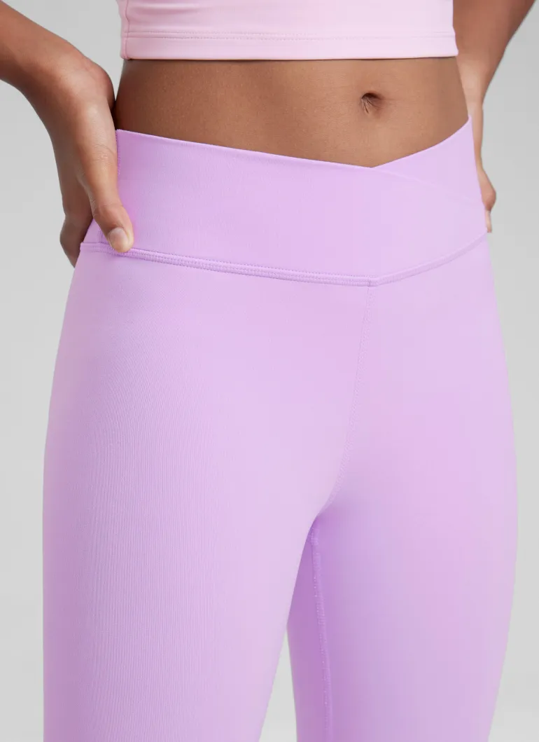 Butterluxe Girls Active Leggings - V Cross Waist