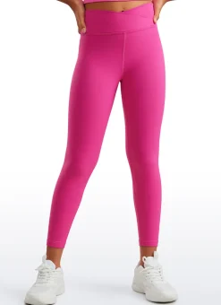 Butterluxe Girls Active Leggings - V Cross Waist