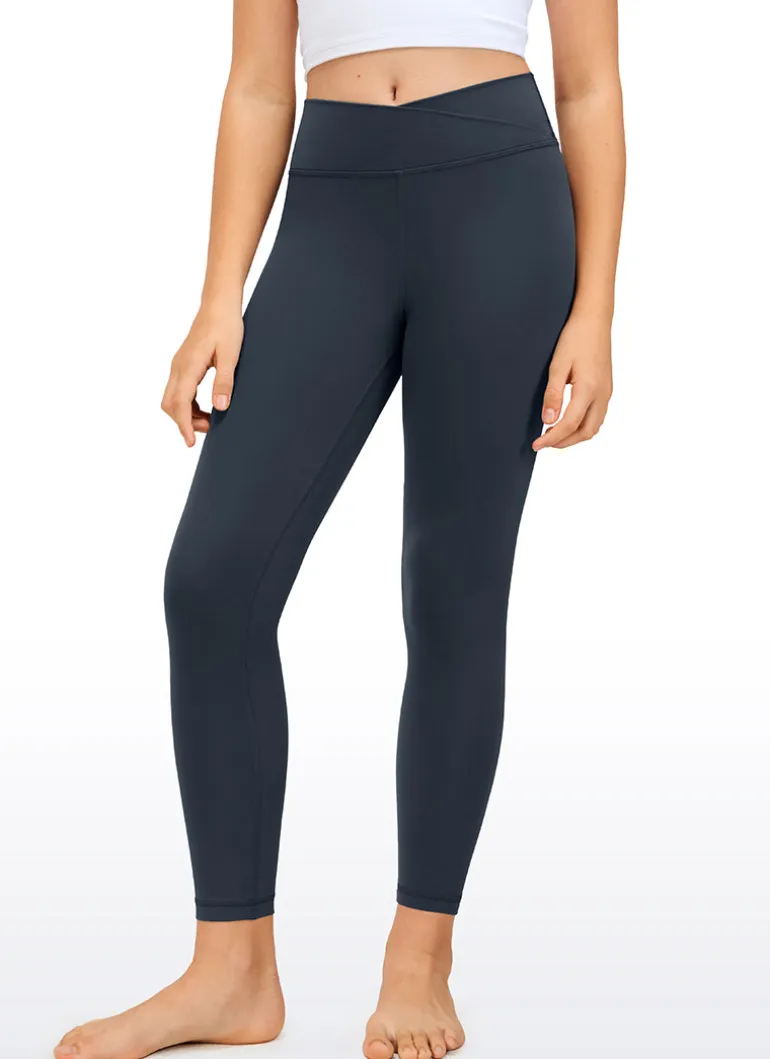 Butterluxe Girls Active Leggings - V Cross Waist