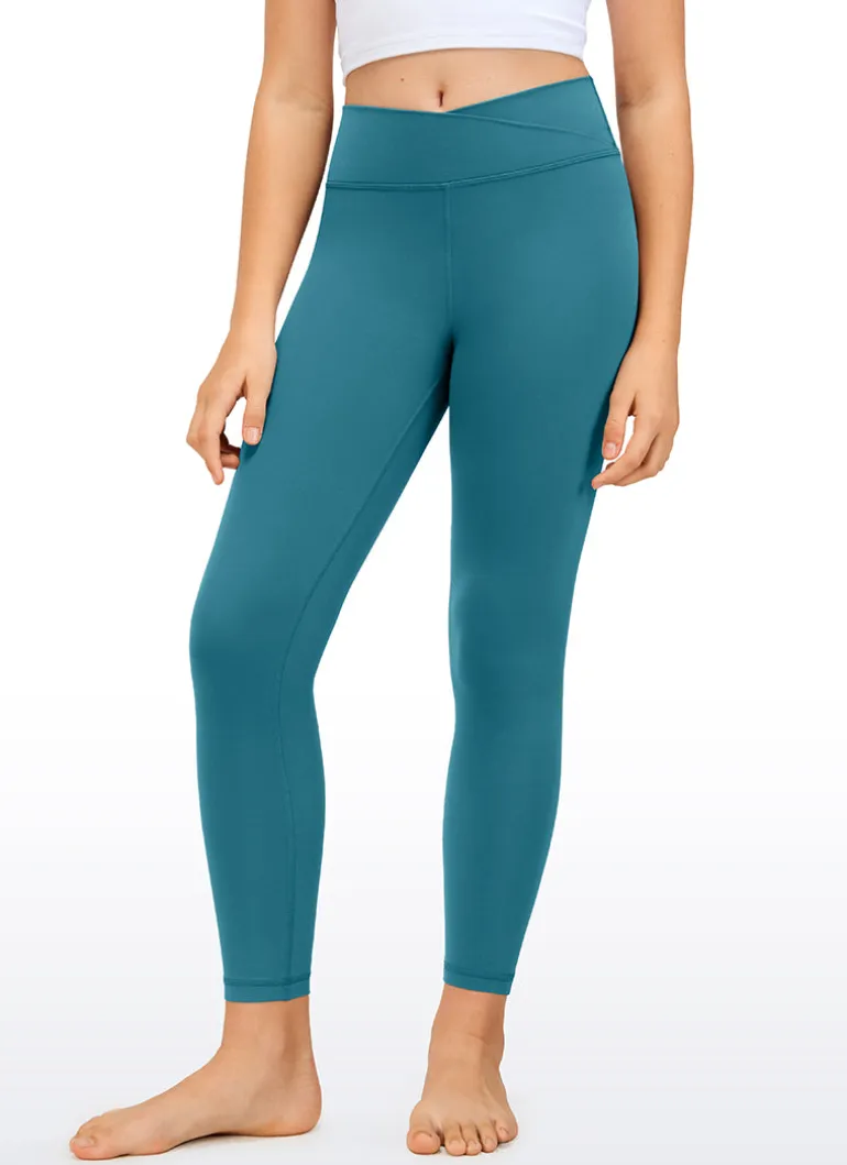 Butterluxe Girls Active Leggings - V Cross Waist