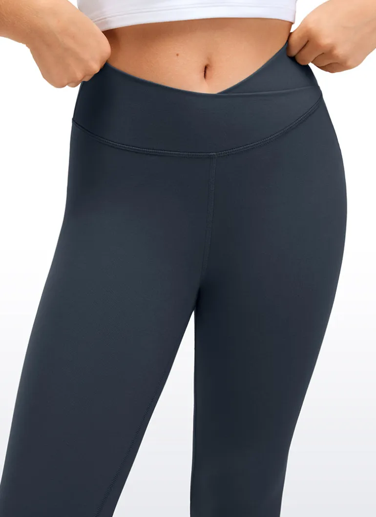 Butterluxe Girls Active Leggings - V Cross Waist