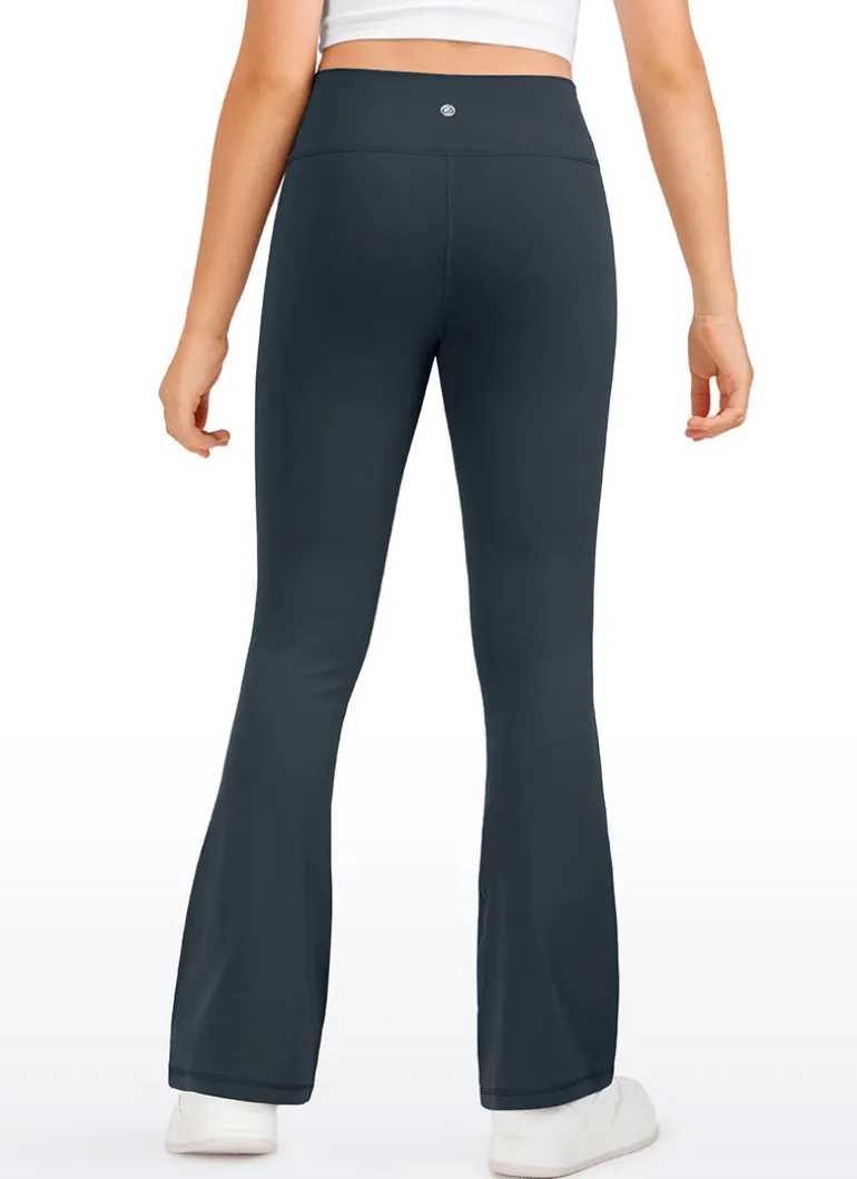 Butterluxe Girls Crossover Flare Leggings