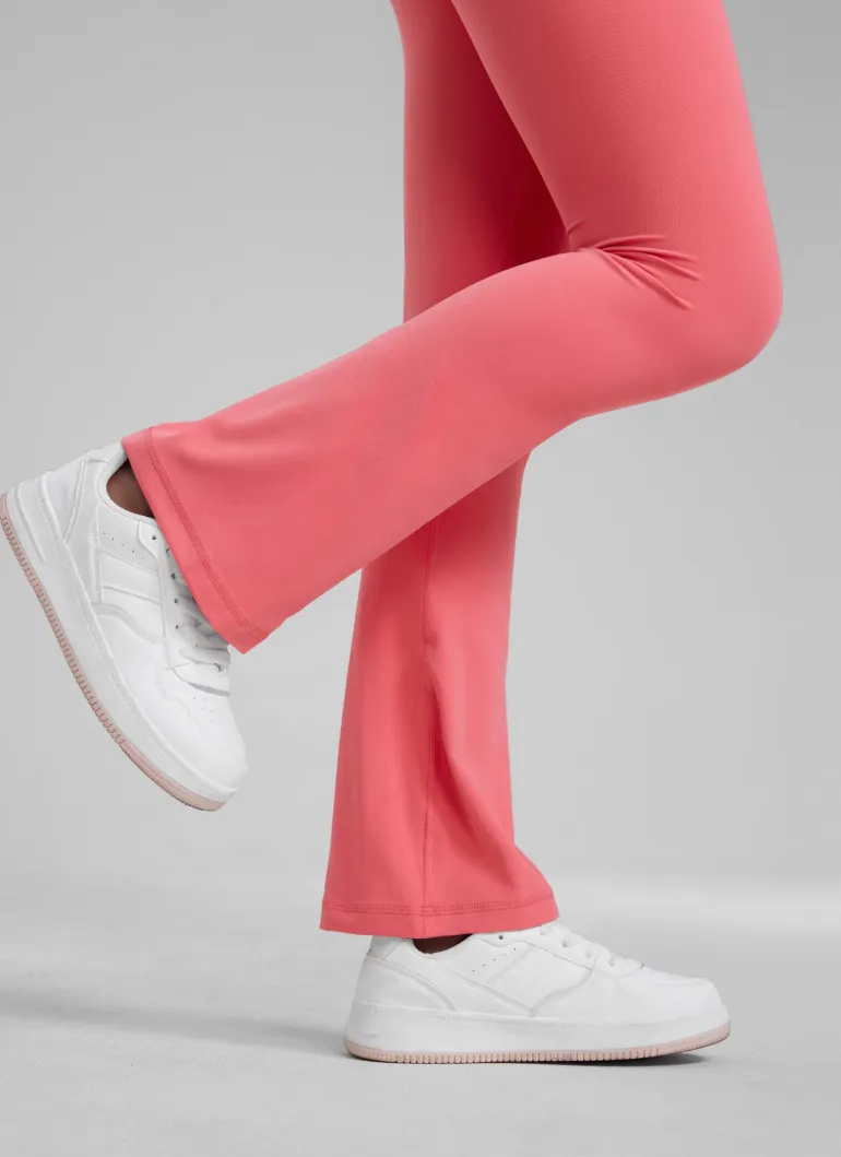 Butterluxe Girls Crossover Flare Leggings