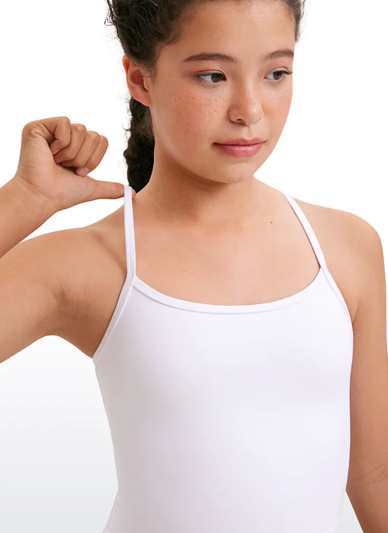Butterluxe Girls Double Lined Y Back Tank Tops