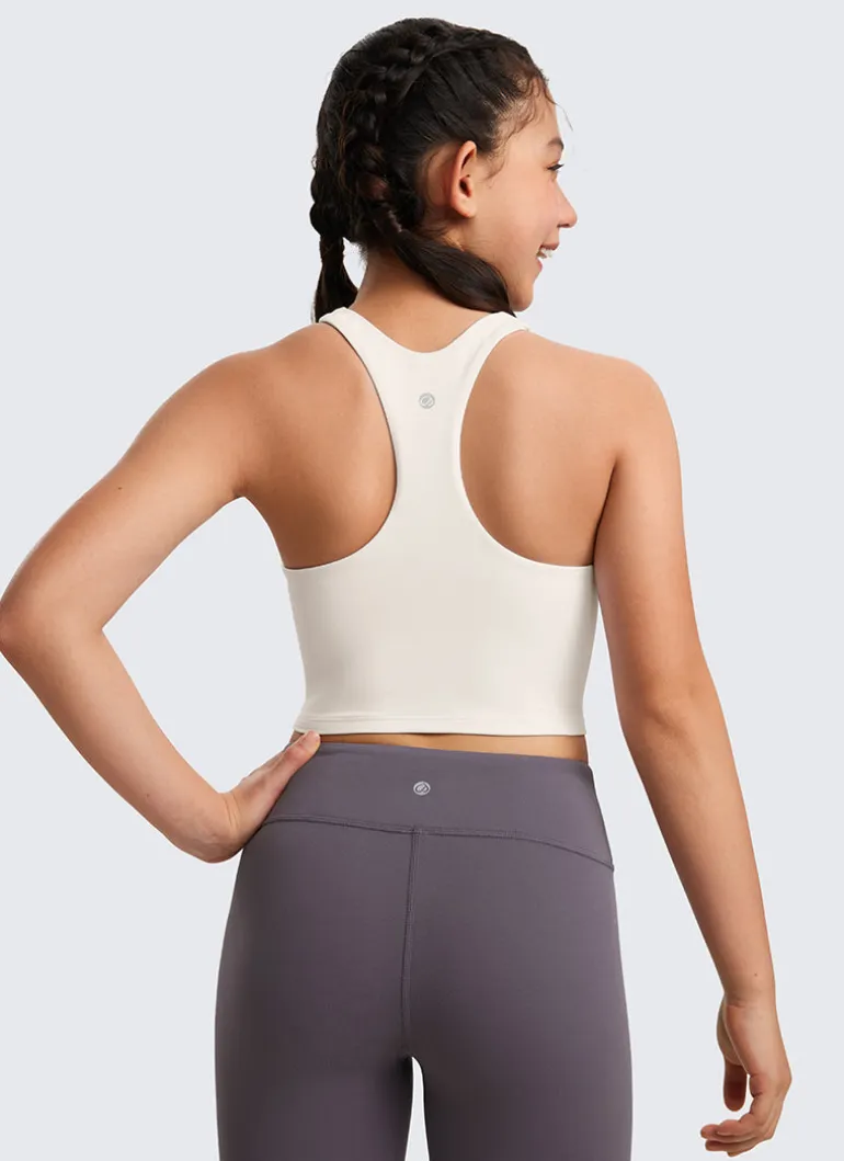 Butterluxe Girls Double Lined Racerback Tank Tops