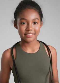 Butterluxe Girls Double Lined Racerback Tank Tops